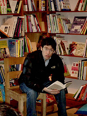 Rory Stewart Bluebells Bookstore Penrith 2009-12-15